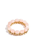 Armbandensetje - lichtroze & goud