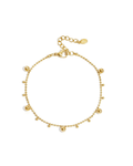 Golden Dots - bolletjes armband