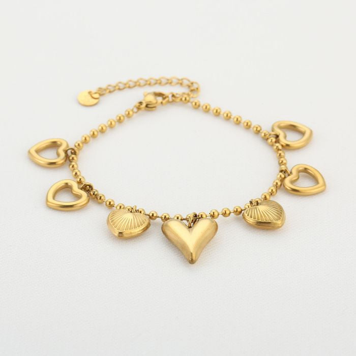 Triple Hearts - armbandje