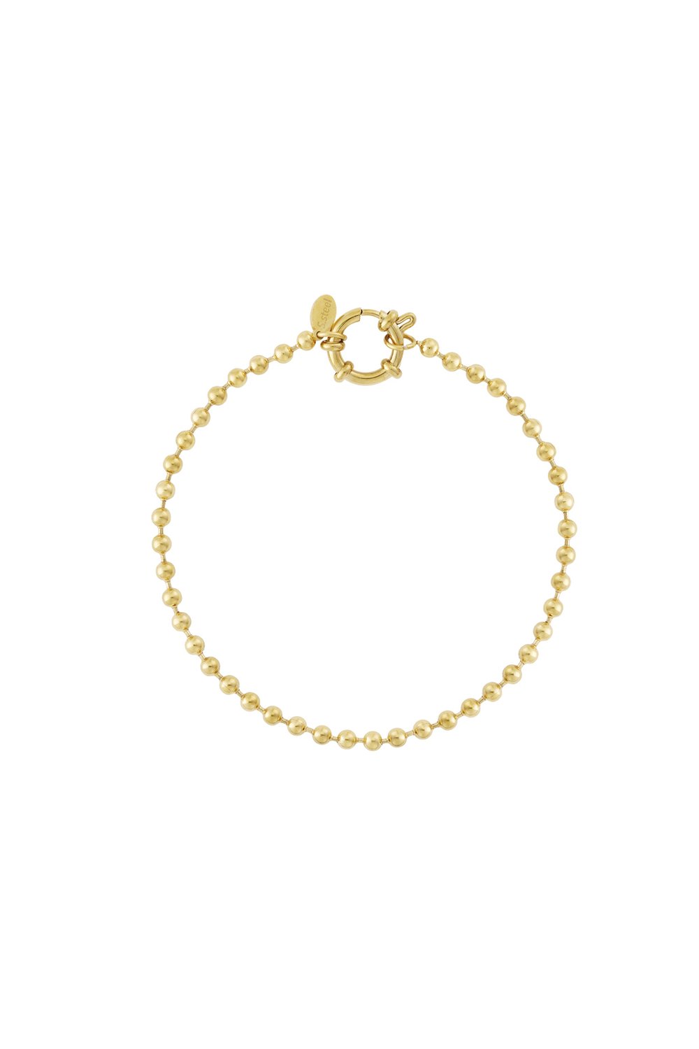 Small Dots - bolletjes armband met schakel