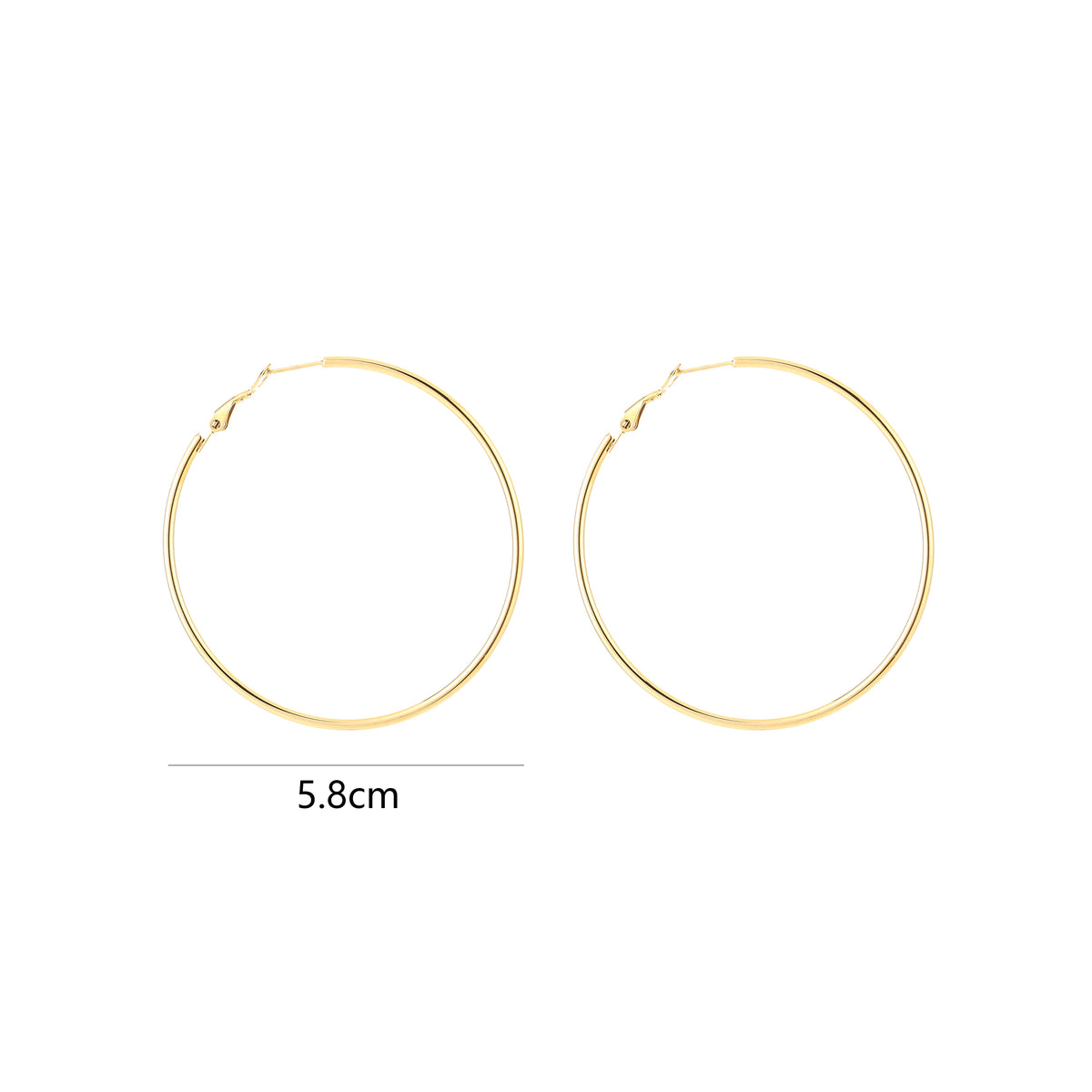 Classic hoop 6 cm
