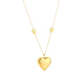 Lange hartjes ketting