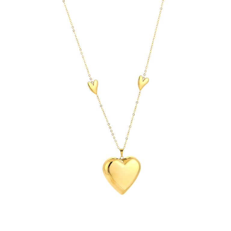 Lange hartjes ketting