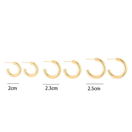 Basic oorbellen set (3 stuks)