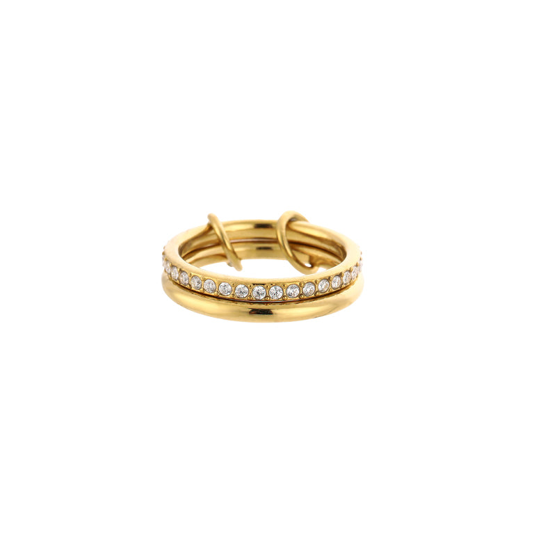 Dubbele ring Sparkle