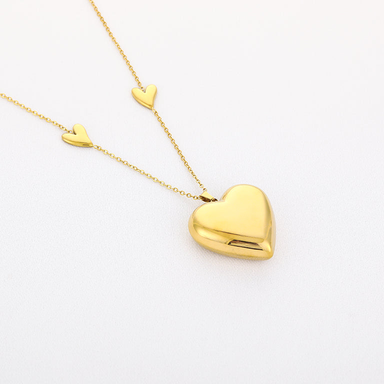Lange hartjes ketting