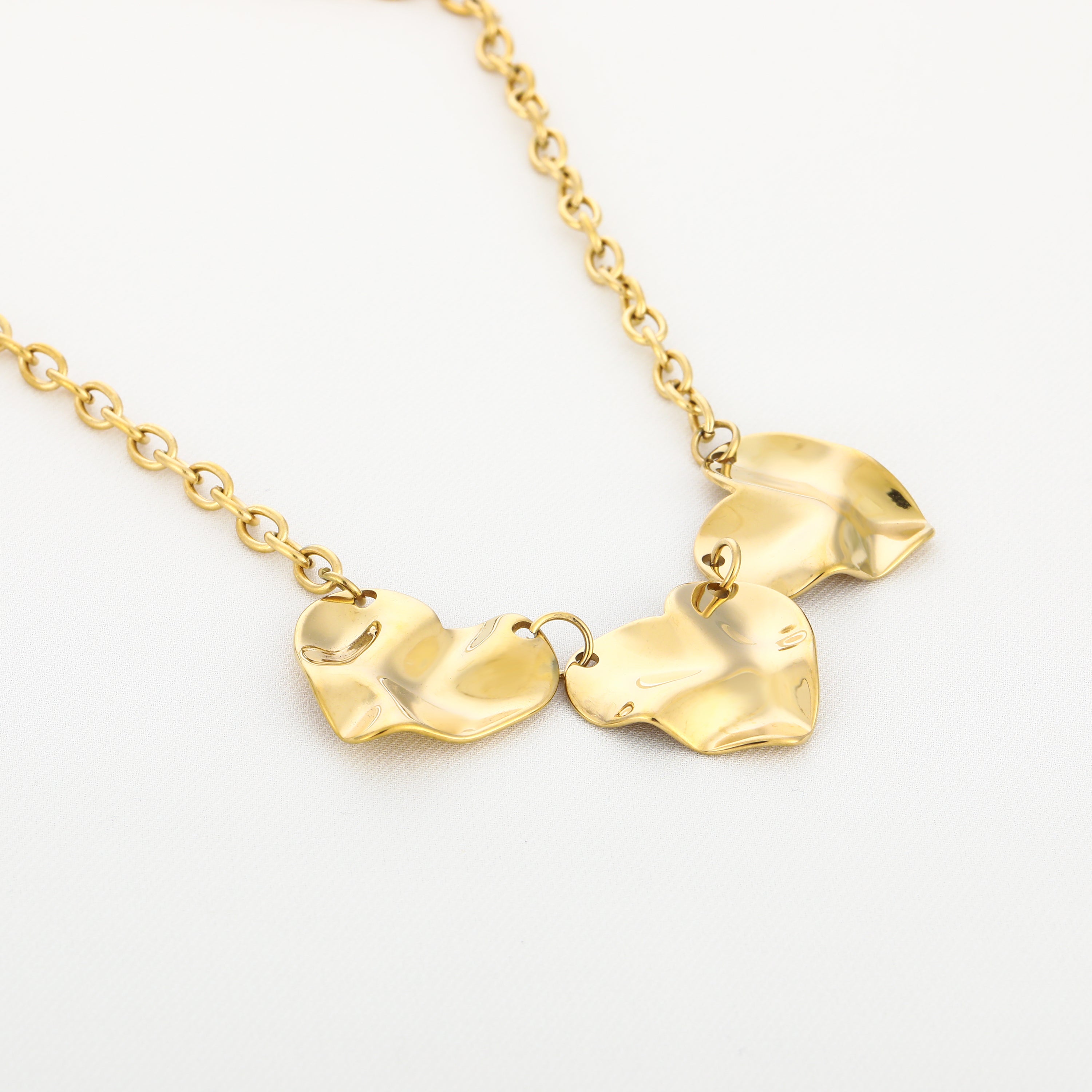 Triple hearts ketting - mini