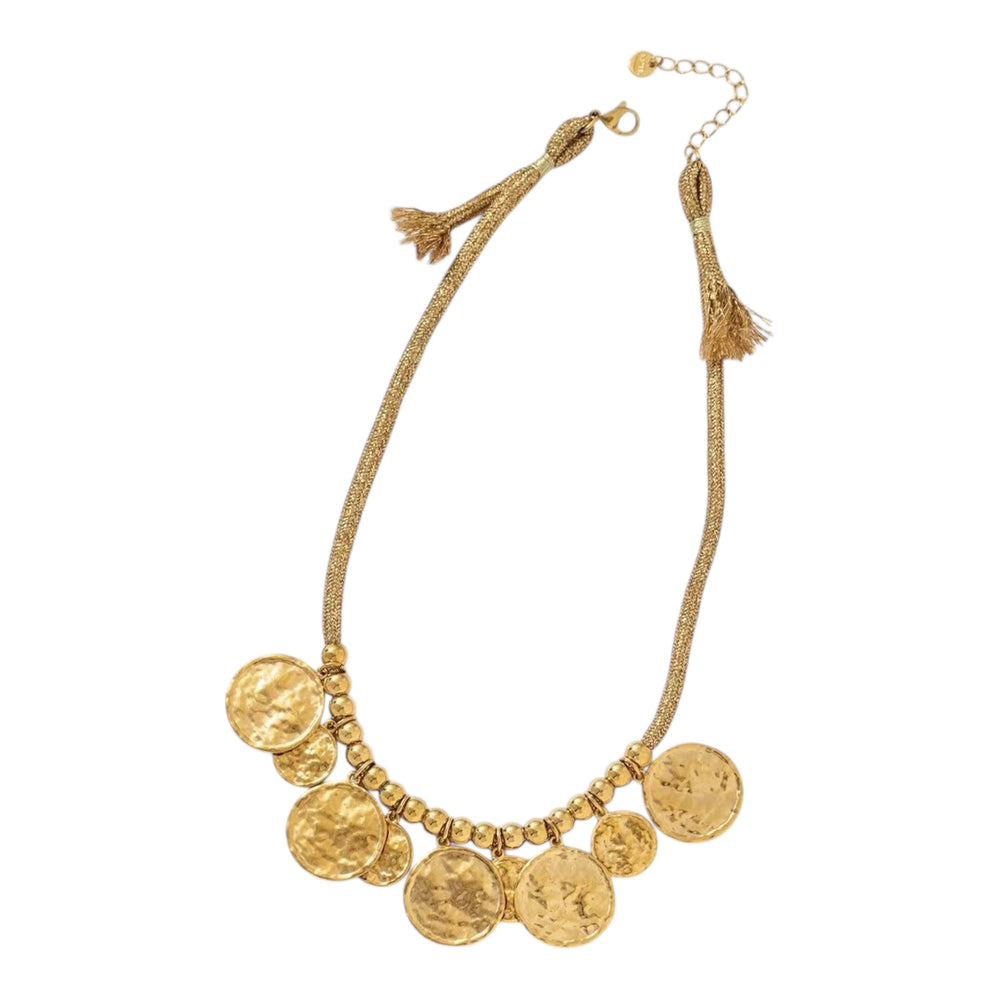 Coin touw statement ketting