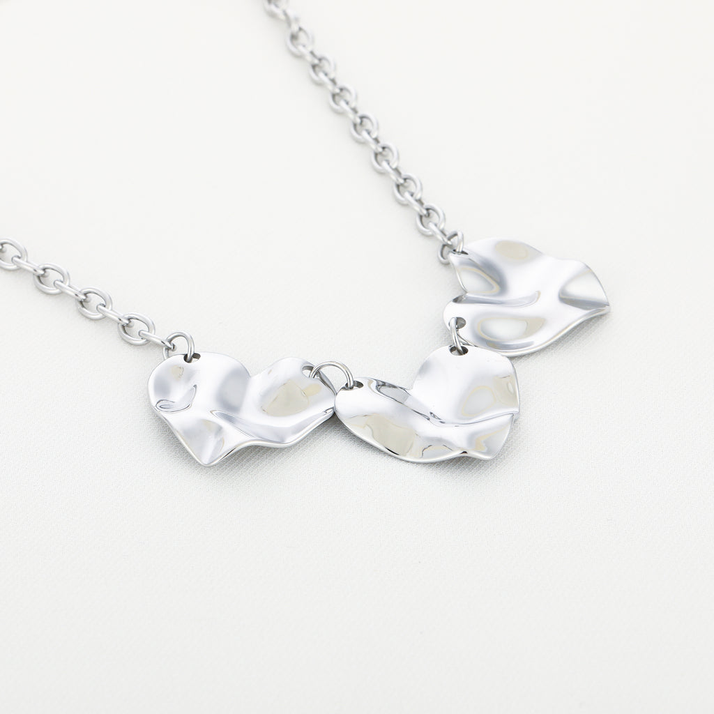 Triple hearts ketting - mini