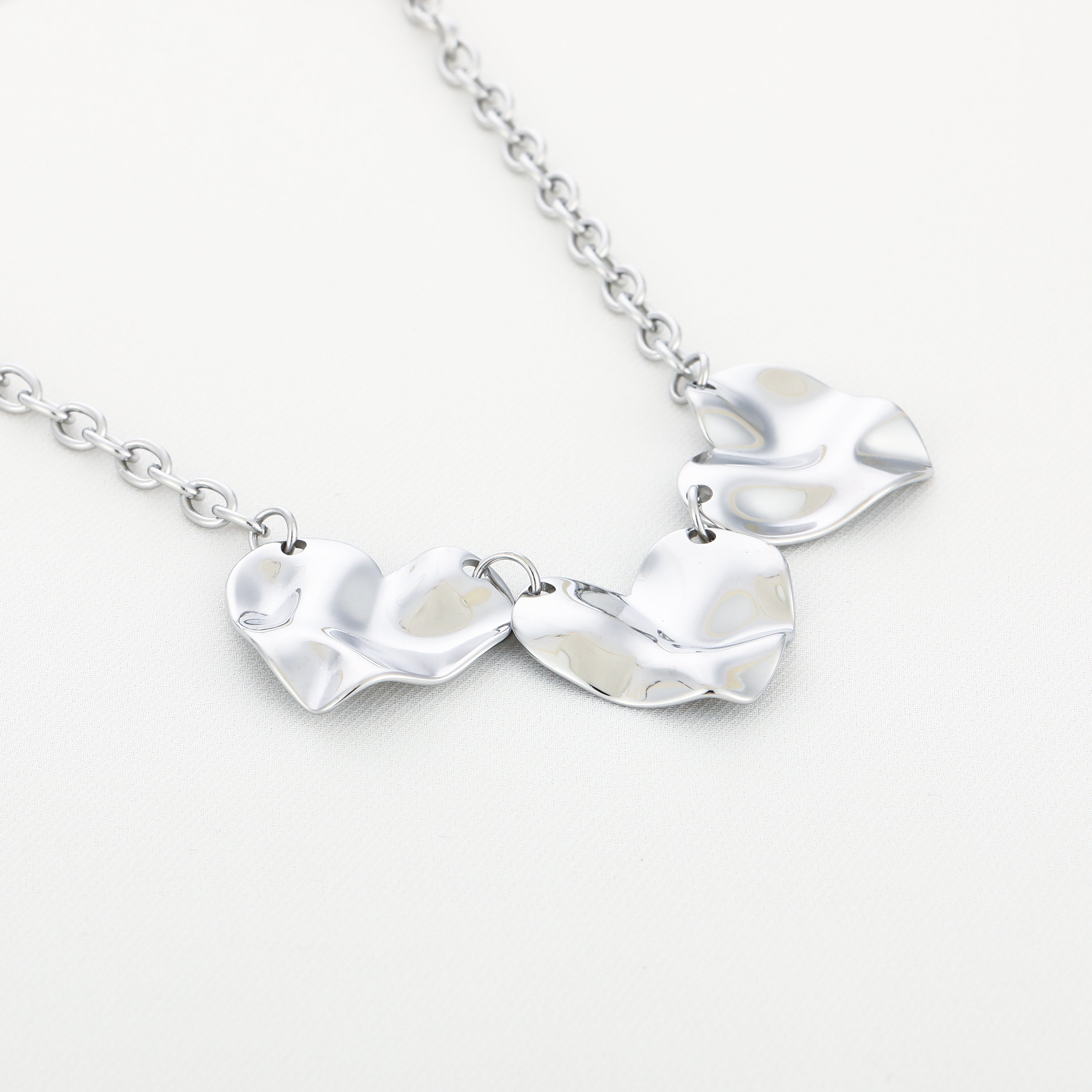 Triple hearts ketting - mini